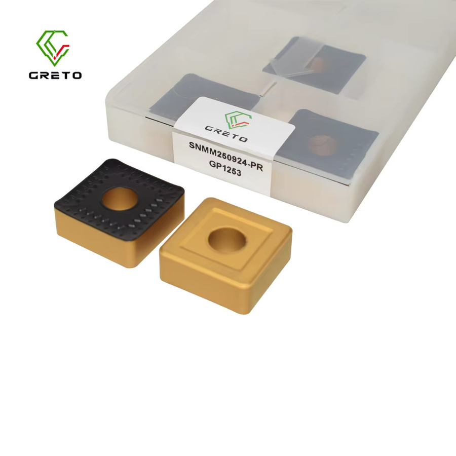 GRETO CNC-Hartmetalleinsatz GP1253 Drehwerkzeug für Metall und Stahl - Bild 2