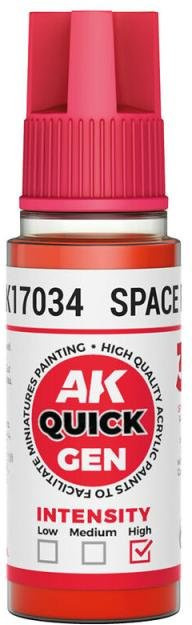 AK Interactive Space Red, Weltraum, Rot, 18 ml - Bild 1