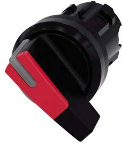 Siemens Knebelschalter 3SU1002-2CF20-0AA0 in Rot mit 90° Drehung - Bild 1