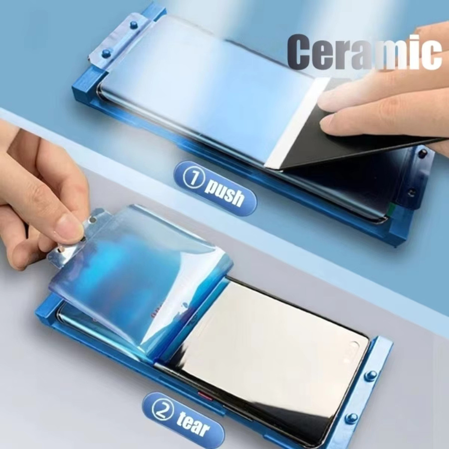3-teiliges Keramik-Displayschutzfolien-Set für HONOR Magic7 Magic6 Magic5 Magic4 Magic3 Pro, transparent - Bild 2