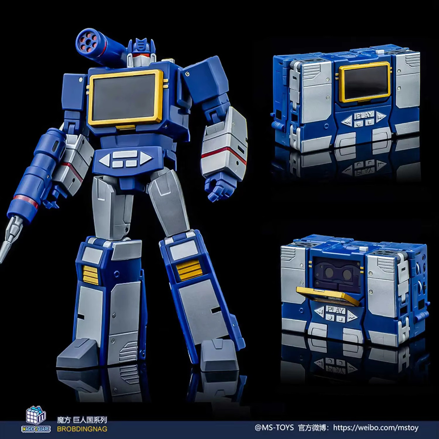 MS Toys MagicSquare Transformation Soundwave Cassette Tapes Team, Actionfigur, Mini Scale, ab 14 Jahren - Bild 3
