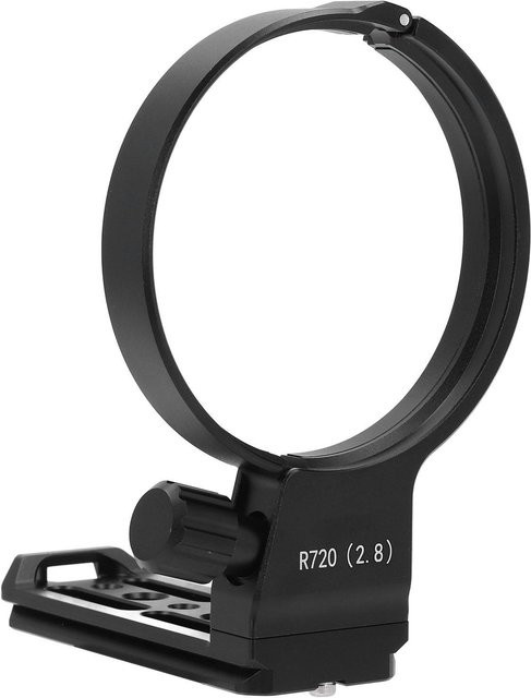 Shoemst Objektivschelle aus Aluminiumlegierung in Schwarz mit 80mm Schnellwechselplatte und 1/4 Zoll sowie 3/8 Zoll Gewinde für RF70 200mm F2.8 L IS USM Art - Bild 1