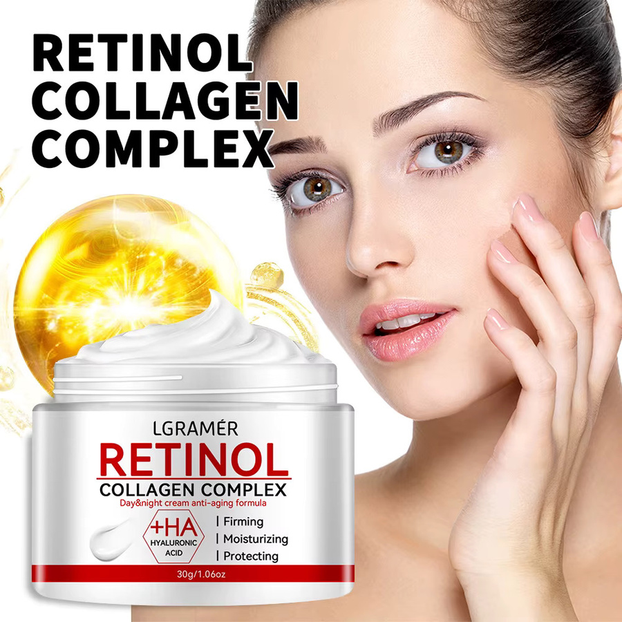 LGRAMER Retinol Lifting Firming Cream mit Kollagen, Gesichtscreme - Bild 2