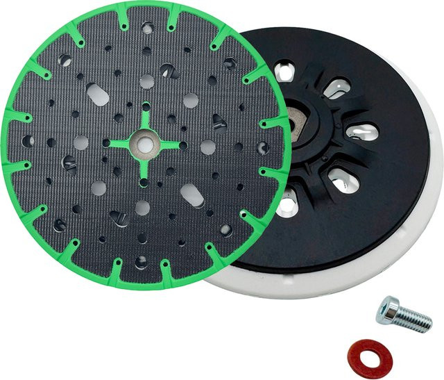 Festool Schleif-Backup-Pad für Trockenpolierer mit 49 Löchern, Durchmesser: 15 cm - Bild 1