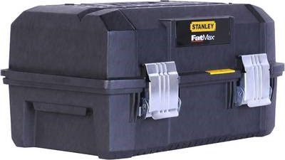 Stanley FatMax Cantilever Werkzeugbox 18 Zoll, wasserabweisend, Schwarz, B/T/H: 45,7 x 31 x 23,6 cm - Bild 2