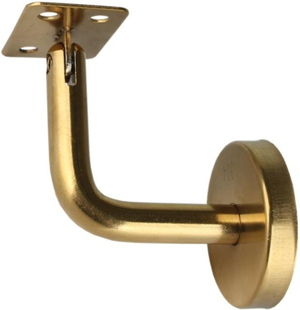 Handlaufhalterung MaMa workplace Geländerstütze Flat aus Edelstahl SUS304 in Silber oder Gold - Bild 1