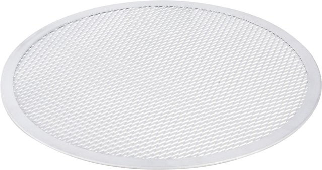 Hendi Pizzagitter rund aus Aluminium und Edelstahl, Silber, Durchmesser: 45 cm - Bild 1