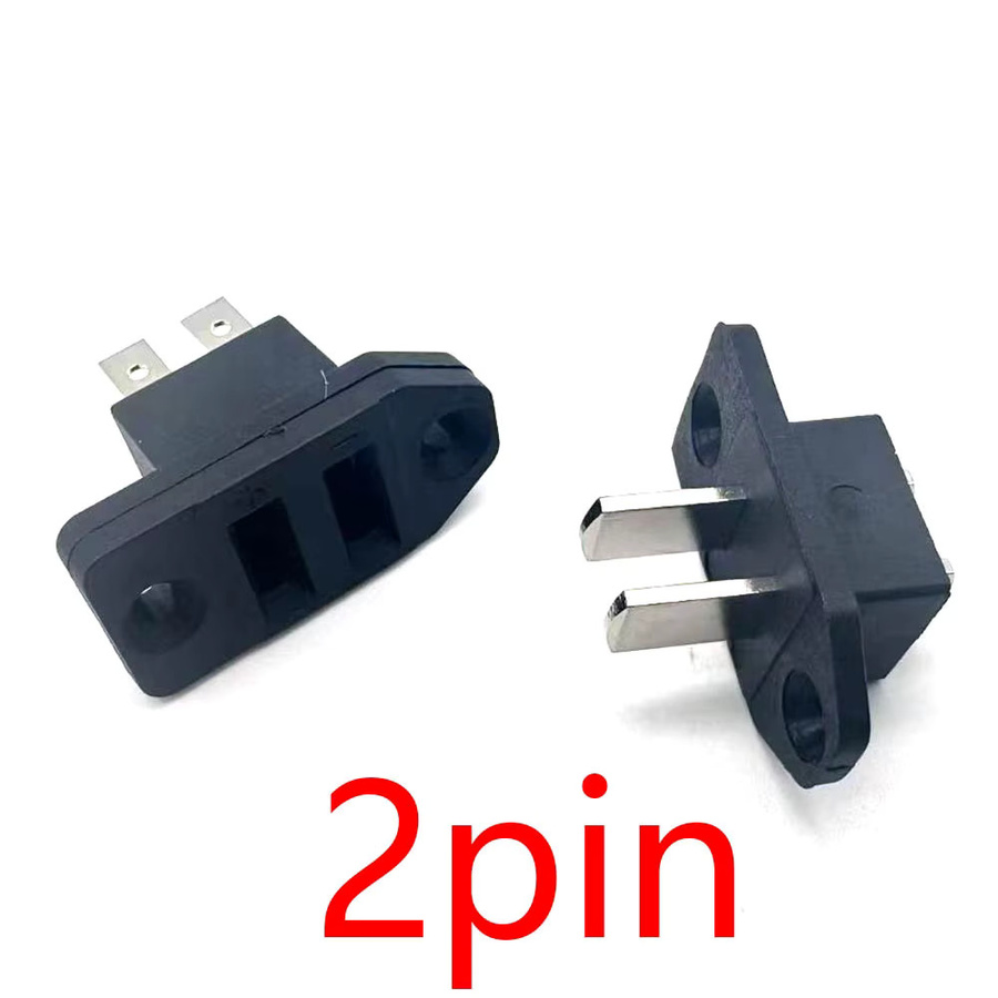 ZHONGSHANQIANYU 2-5-Pin Lithium-Batterie-Steckverbinder in Schwarz für Elektroroller als Stecker und Buchse für Batterie-Strom- und Ladeanschlüsse - Bild 3