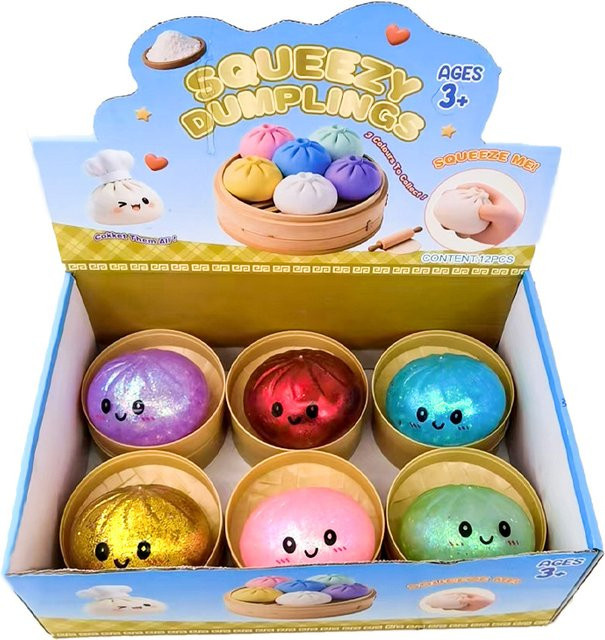 Bandai Dumpling Squishy Blind Box, Bunt / Mehrfarbig, ab 14 Jahren - Bild 1
