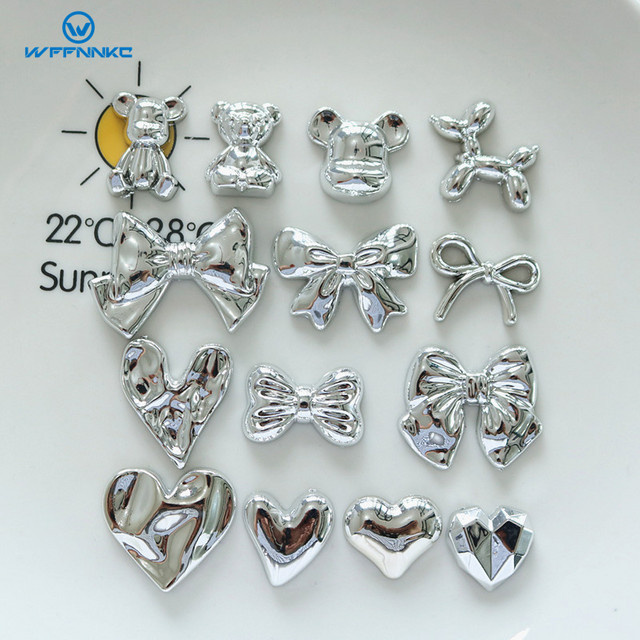 WFFNNKC Charms, silber, Harz, Erwachsene - Bild 1
