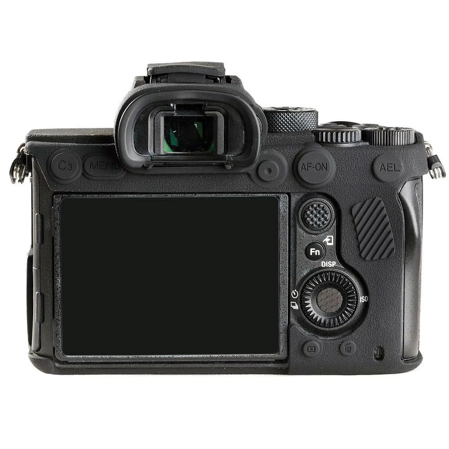 JAOUCAM Silikon-Kameratasche in Schwarz für Sony A7R4 A7RIV A7R4A als stoßfeste und kratzresistente Schutzhülle - Bild 2
