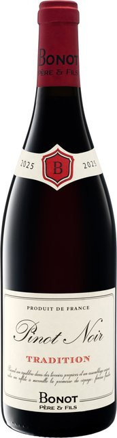 Bonot Pére & Fils Pinot Noir Tradition trocken Rotwein 2025 0,75 l - Bild 1