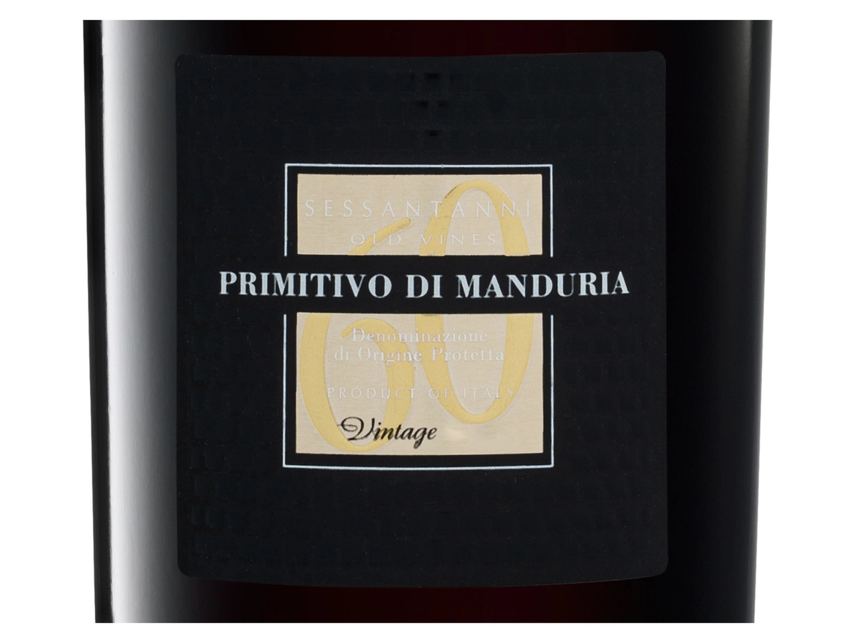 San Marzano Sessantanni Primitivo di Manduria DOC Rotwein 2020 halbtrocken 0,75 l - Bild 2