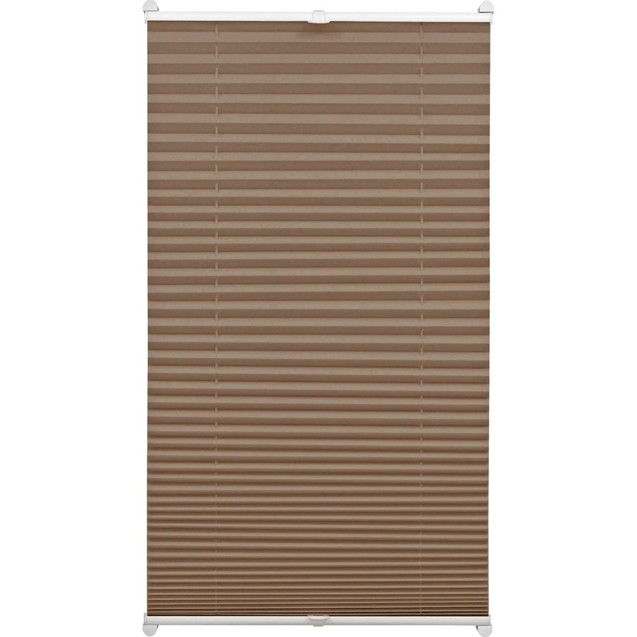 Gardinia Easyfix Plissee aus Polyester, lichtdurchlässig, Taupe, B: 50 cm, H: 130 cm - Bild 2