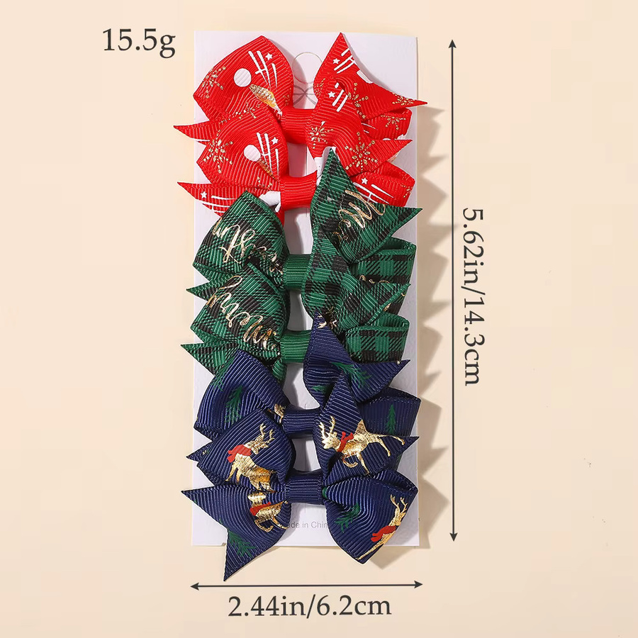 Baby Bows Haarclip Set mit Schleifen, 6 Teile, Kinder - Bild 4