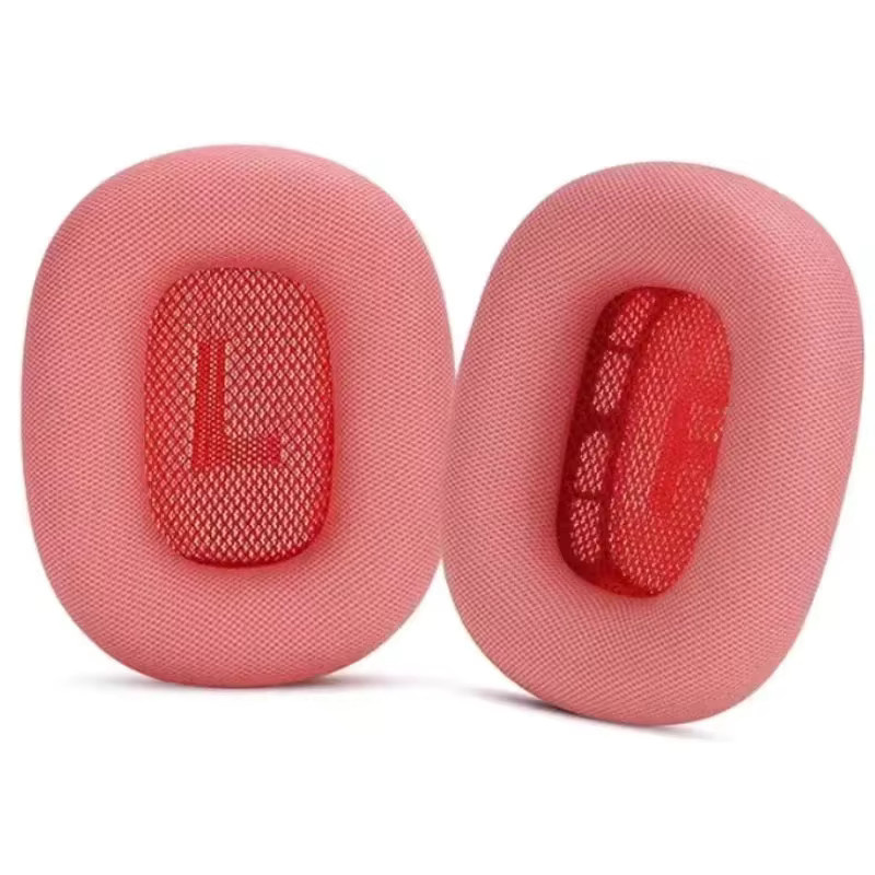 Apple Ersatz Mesh Stoff Ohrpolster für AirPods Max Over-Ear Headset in Pink - Bild 4