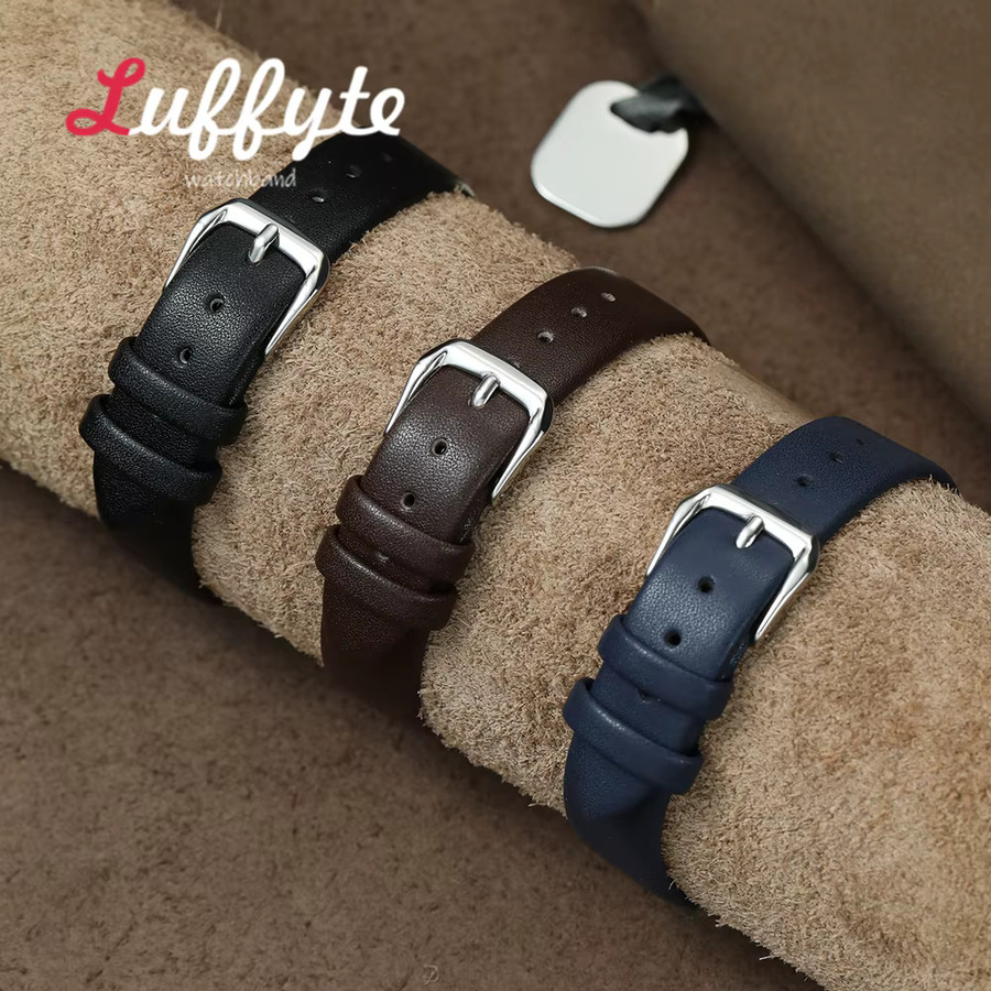 luffyte Uhrenarmband PU-Leder, Vintage, Unisex - Bild 1