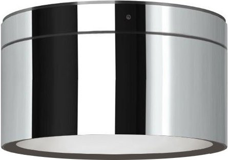 Top Light Puk! 120 One Avantgarde LED-Deckenleuchte in Chrom und mattiertem Glas mit warmweißem Licht (2700K) - Bild 1