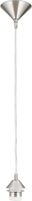 Orion Lightstyle Kabelaufhängung Grado für E27 in Silber Satin, Länge: 110 cm - Bild 1