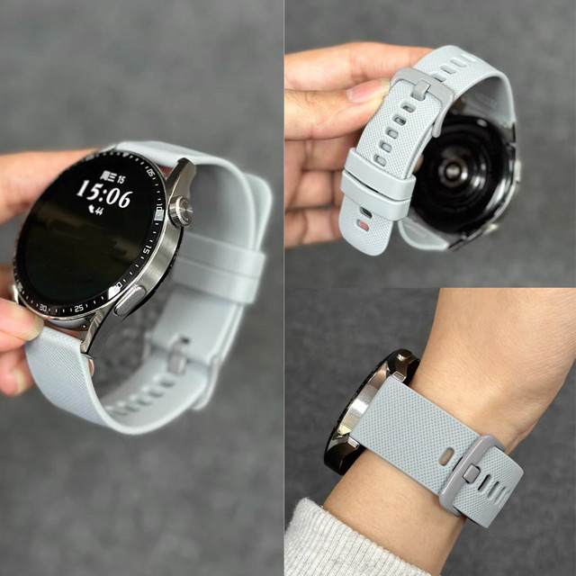Uhrenarmband Silikon, Unisex - Bild 1