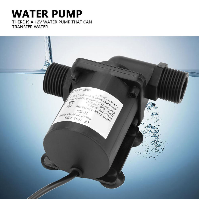 Mini DC bürstenlose Wasserpumpe für kleine Fischteiche mit 12V Spannung - Bild 4