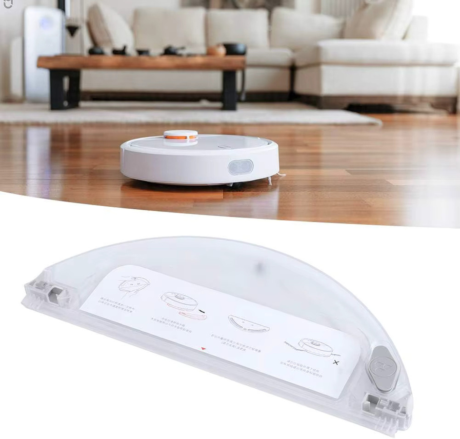 Wassertank für Xiaomi Mijia 1s und Roborock S5 S50 S51 S52 S55 S61 S65 R20 C10 S6, transparent, B/T/H: 12,5 x 31,5 x 0 cm - Bild 2