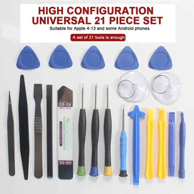 21-in-1 Multifunktions-Reparaturset für Apple und Android Mobiltelefone, Schraubendreher-Kombinationsset, multicolour - Bild 1