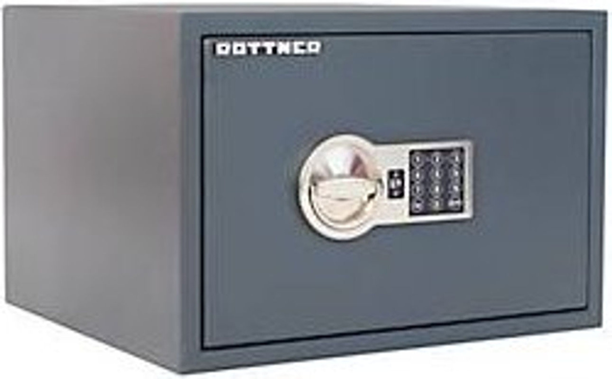 Rottner Tresor Power Safe aus Stahl, anthrazit und schwarz, B: 44,5 cm, H: 30 cm, T: 24 cm - Bild 3