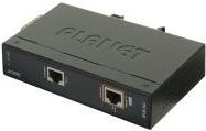 PLANET IPOE-162 Power Injector Schwarz mit Ethernet/LAN Anschluss, AC 24V/DC 24-48V, 30 Watt, 1 Ausgangsanschluss - Bild 1