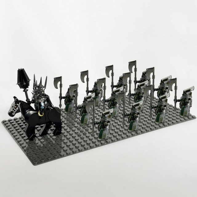 Bekool Der Herr der Ringe Schattenorcs Uruk-hai Minifiguren 13-teiliges Set - Bild 1