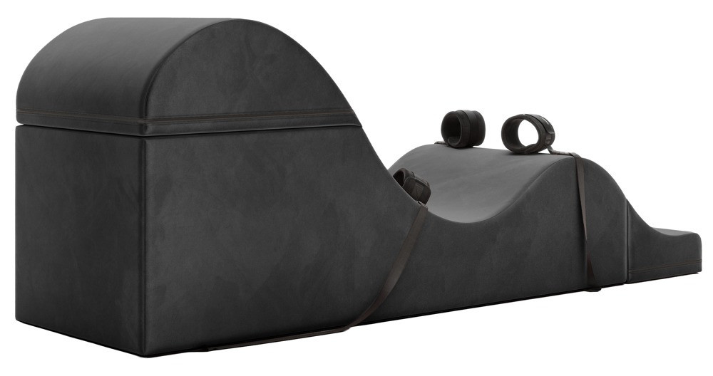 Liberator Liebesmöbel Aria Bondage Plus Size in Schwarz mit Fesselsystem für Hände und Füße, B/T/H: 158,0 x 56,0 x 56,0 cm - Bild 2