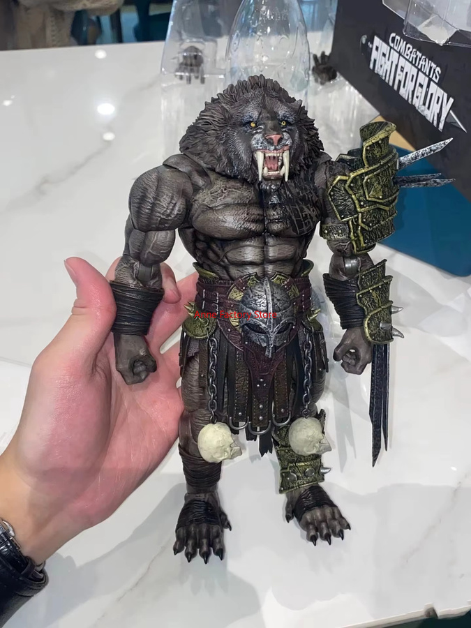 Bandai Gladiator Honor Battle Exhibition Limited Black Saber Toothed Tiger Red Rhino, Actionfiguren - Bild 2