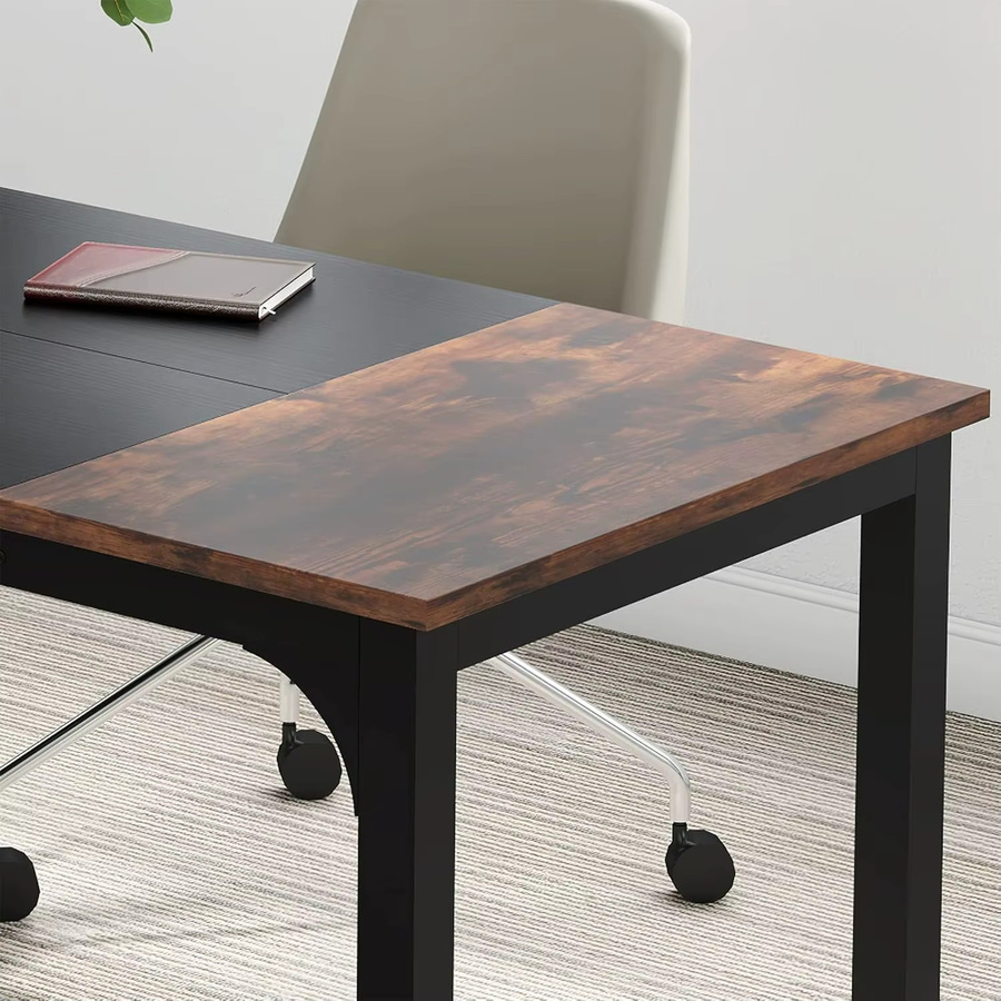 LITTLE TREE Chefschreibtisch modern und einfach in Braun, 160 cm Breite - Bild 4