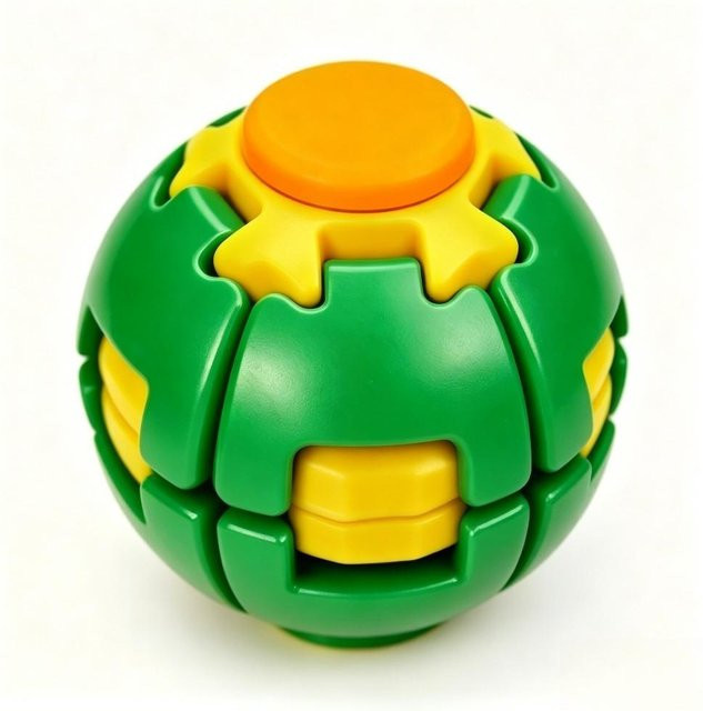 PRELEXT Verwandlung Fidget Spinner Ball, Stressabbau Spielzeug - Bild 1