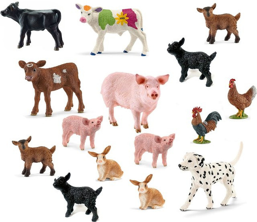 Schleich Bauernhof Set Spielfiguren Bunt / Mehrfarbig