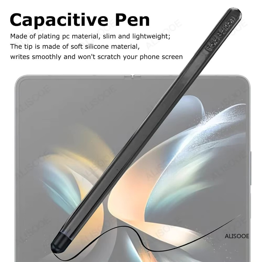 Pastable Pen Slot Touch Stylus Stift für Samsung Galaxy Z Fold 5 4 3 2 und Honor Magic V5 V3 Vs3 in Blau oder Schwarz - Bild 3