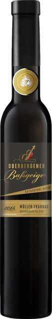 Oberbergener Baßgeige Müller-Thurgau Beerenauslese, Likörwein, Baden, 2018, edelsüß, 0,375 l - Bild 1