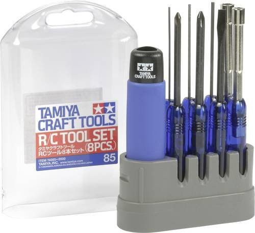 Tamiya Werkzeug-Set, Zubehör, Metall, Bunt / Mehrfarbig - Bild 1