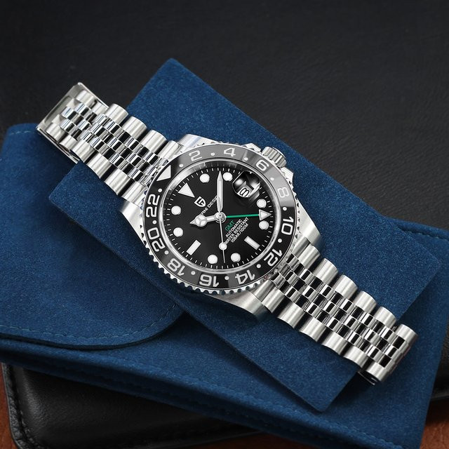 Pagani Design GMT Automatikuhr, Edelstahl, 40 mm, Herren - Bild 1