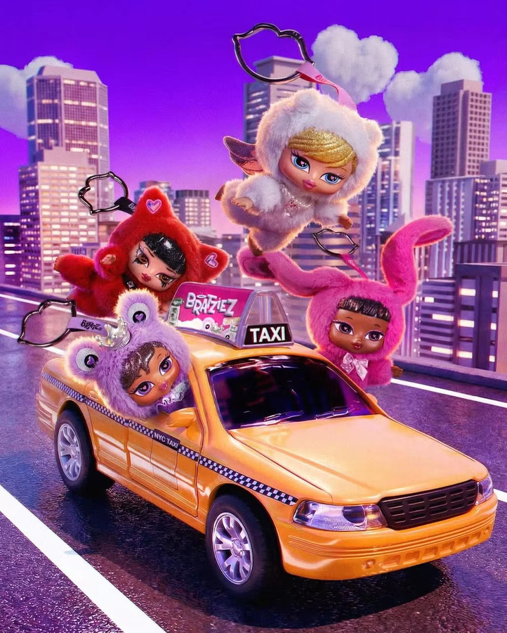 Bratz Sweetheartz Plüsch-Schlüsselanhänger, Blind Box, Einzelfigur - Bild 3