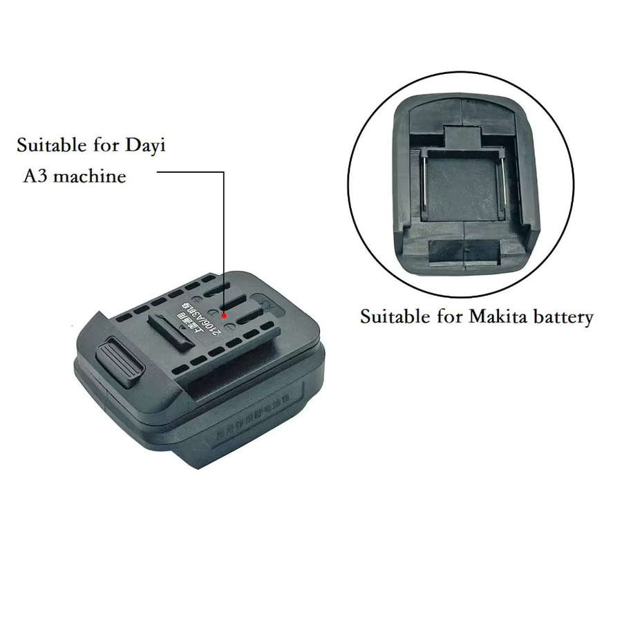 Batterie Adapter DIY Kabel Stecker Konverter für Makita Akkus BL1830 BL1840 BL1850 in Schwarz - Bild 2