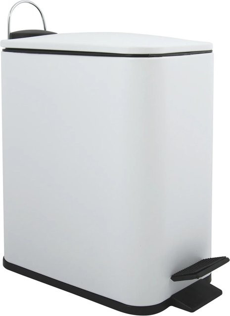 Spirella Kosmetikeimer Erik 5 in Weiß Matt, B: 28,0 cm, T: 29,0 cm - Bild 1