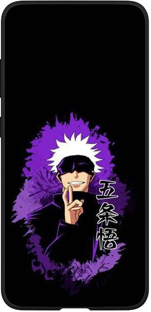 Handyhülle MINISO Anime Jujutsu Kaisen Gojo Satoru Cover für Samsung Galaxy, iPhone, Xiaomi Redmi, OPPO, Motorola und Huawei in Natur - Bild 1