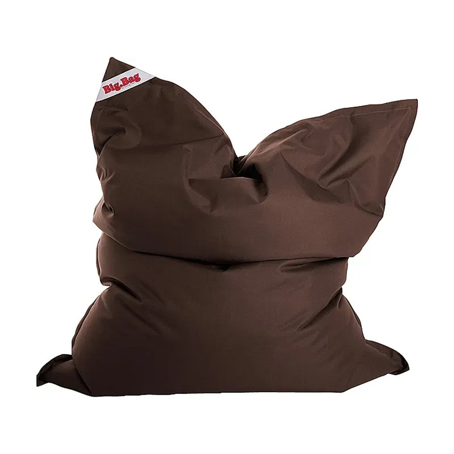 Magma Sitzsack Big Bag Brava 380 in Braun mit abnehmbarem Bezug und EPS-Perlenfüllung - Bild 2