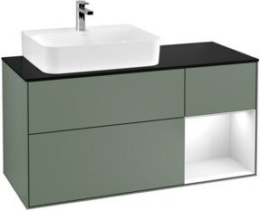 V&B Waschtischunterschrank Finion in Lackoptik, Breite: 120 cm, Tiefe: 50,1 cm, Höhe: 50,1 cm - Bild 1