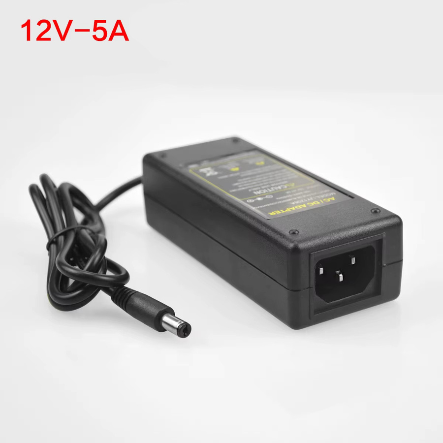CHNAITEKE 12V Netzteil Transformator als AC/DC Konverter für LED-Beleuchtung, Schwarz - Bild 4