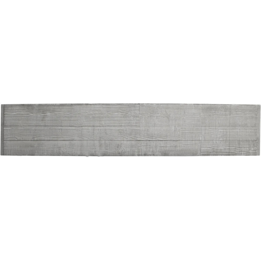 Beckers Betonzaun-Platte Timber in Betongrau, B/H/T: 38,5 x 200 x 3 cm - Bild 2