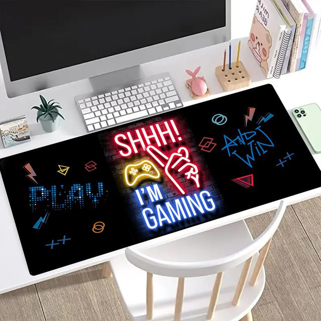 Großes Gaming-Mauspad Schreibtischpad für Tastatur und Maus, 3D-Spielmauspad für dein Zuhause, Breite: 80 cm, Tiefe: 30 cm - Bild 1