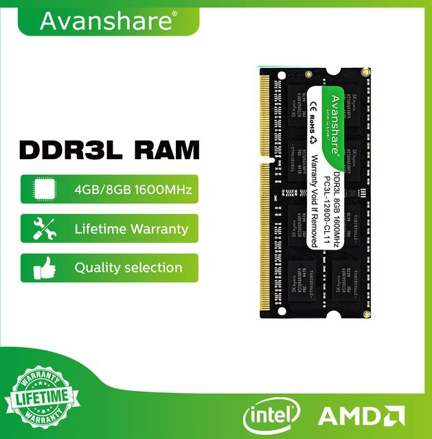 Avanshare DDR5 SODIMM Laptop-Notebook-Arbeitsspeicher - Bild 1