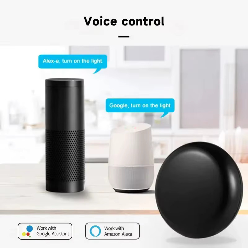 Tuya WiFi IR Universal Fernbedienung Smart Home Infrarot Controller in Schwarz für Alexa und Google Home - Bild 2